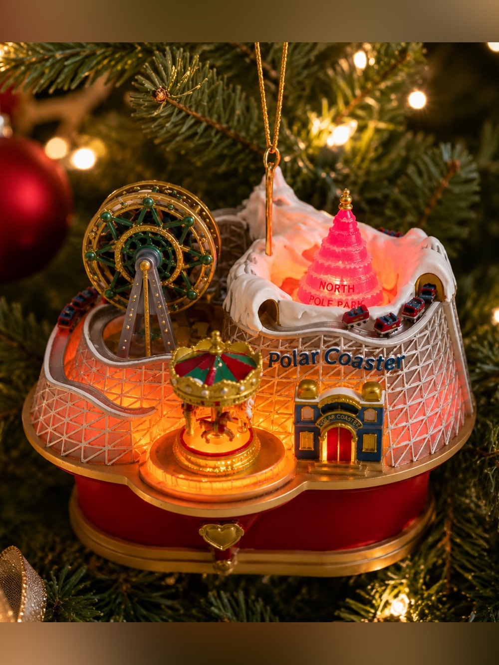 Hallmark‎ Keepsake Ornament Polar Coaster 2003